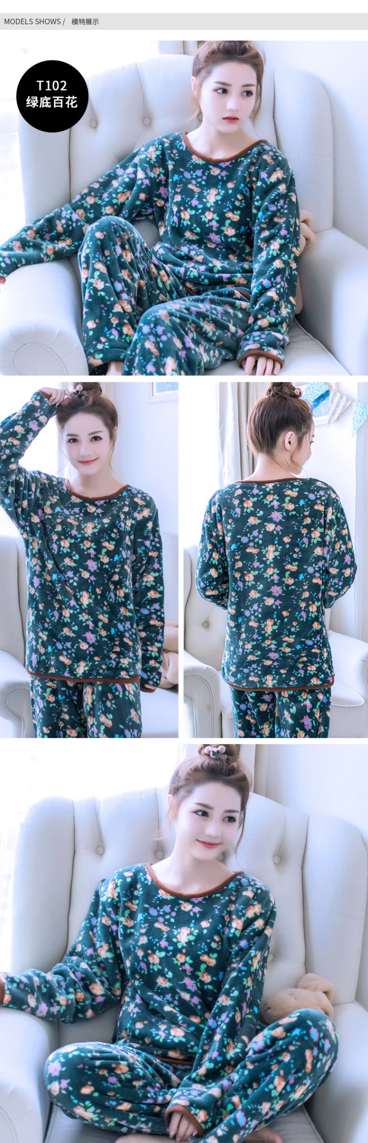 Pyjama pour femme OTHER   à manches longues - Ref 2996503 Image 31